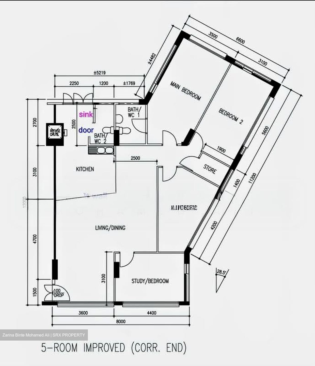 Blk 866 Tampines Vista (Tampines), HDB 5 Rooms #563604201